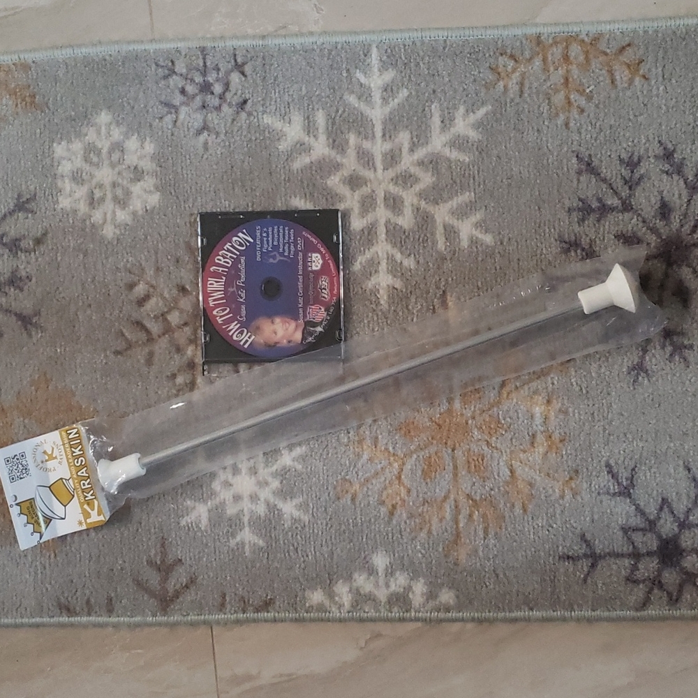 Great Gift Twirling Baton & Instructional DVD